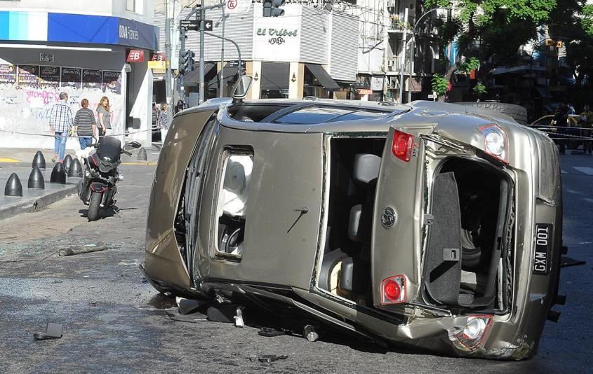 Persecucion y vuelco en Almagro