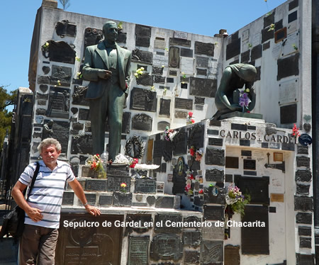 Sepulcro de Carlos Gardel