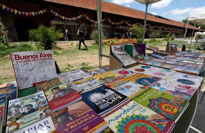 Feria del libro en Parque de la estacion