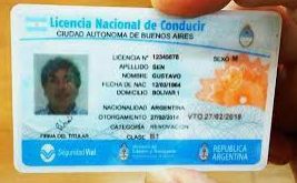 Licencia conducir