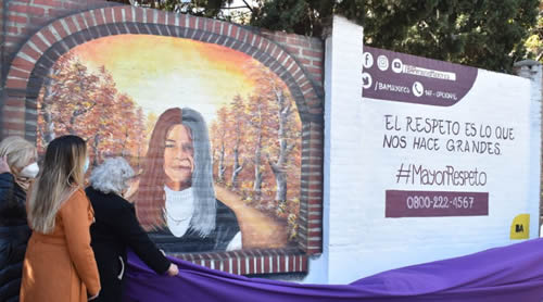 mural mayor respeto por la vejez