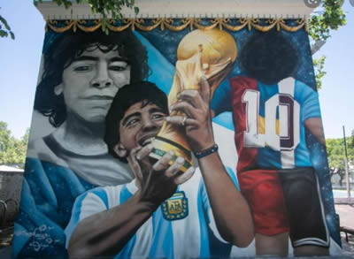 Mural de Maradona