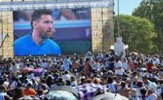 Pantallas gigantes para ver partidos del mundial