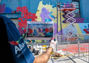 Murales en Abasto Cultural