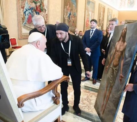 Celma cristo al Papa Francisco