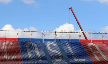 Iluminacion del estadio de San Lorenzo