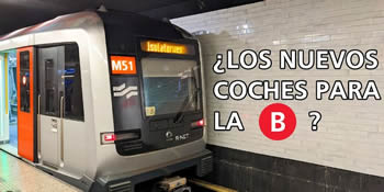 Nuevos vagones del subte B