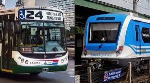 Colectivos y trenes