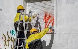 Frentes vandalizados