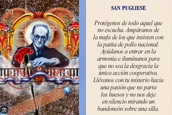Estampita San  Pugliese