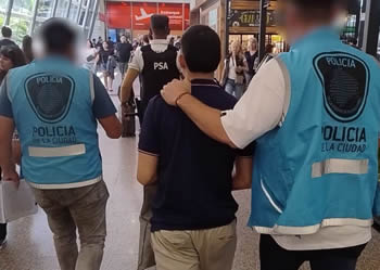 Delincuente colombiano extraditado