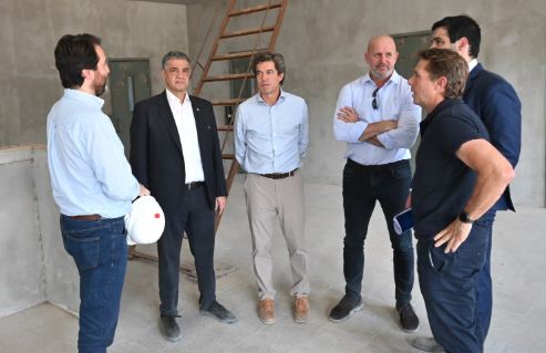 Reinicio obras carcel Marcos Paz