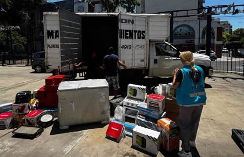 Mercader�a secuestrada